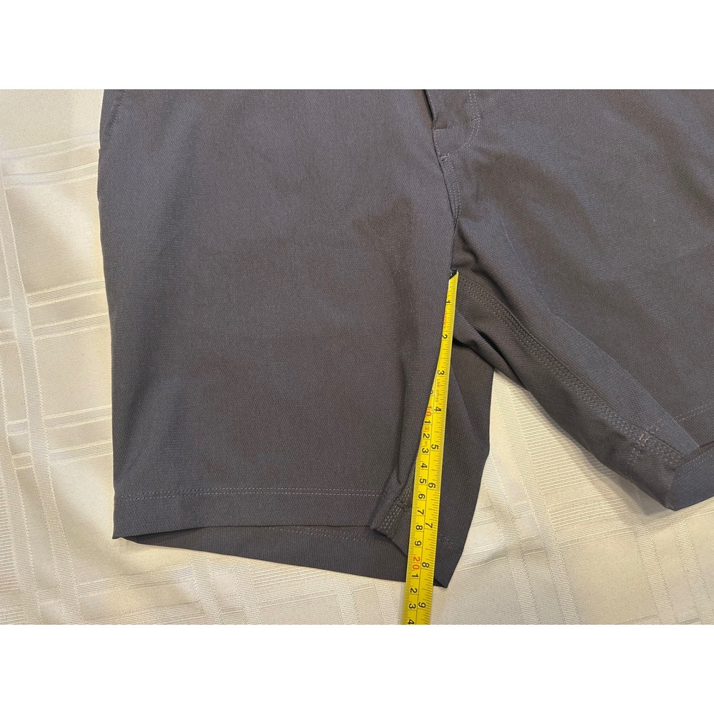 Infinity Shorts Mens 32 Gray Linearflex Performance Golf Active Stretch - Picture 3 of 8